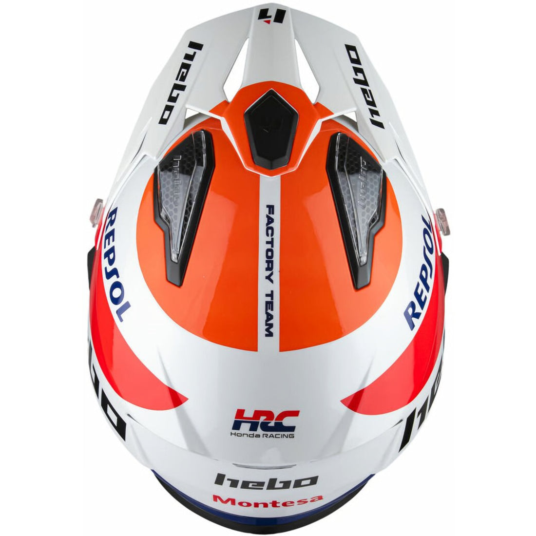 Helmet HEBO Zone 5 Montesa Team White