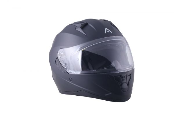 STELVIO NERO OPAQUE FULL-FACE DNA HELMET