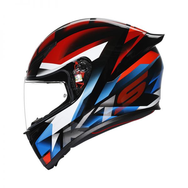 CASCO AGV K1S E2206 FASTLAP BLACK/RED/BLUE