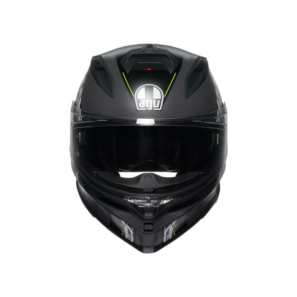 CASCO AGV K7 AGV E2206 MPLK KYBER MATT GREY/YELLOW FLUO