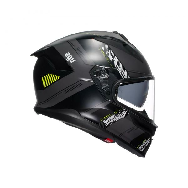 CASCO AGV K7 AGV E2206 MPLK KYBER MATT GREY/YELLOW FLUO