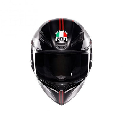 CASCO AGV K1S E2206 LAP MATT BLACK/GREY/RED