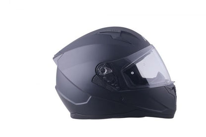 STELVIO NERO OPAQUE FULL-FACE DNA HELMET