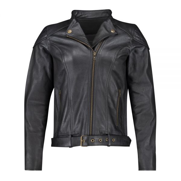 Electra Black Women's Leather Motorcycle Jacket