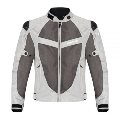Invictus Icarus White Summer Motorcycle Jacket