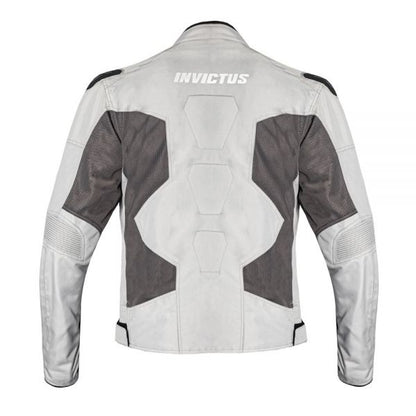 Invictus Icarus White Summer Motorcycle Jacket