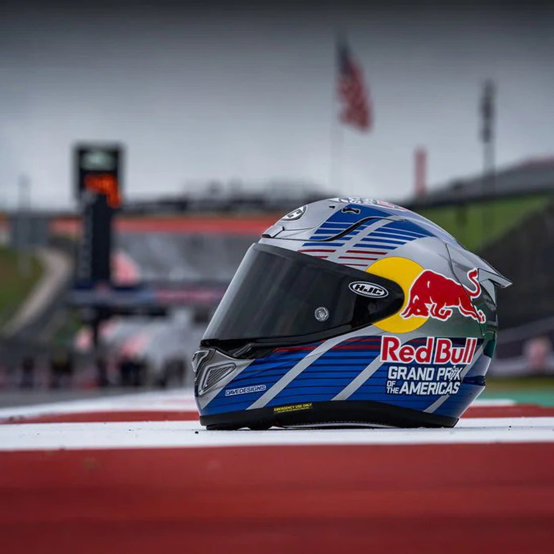 Helmet HJC RPHA 12 Red Bull Austin GP II MC21